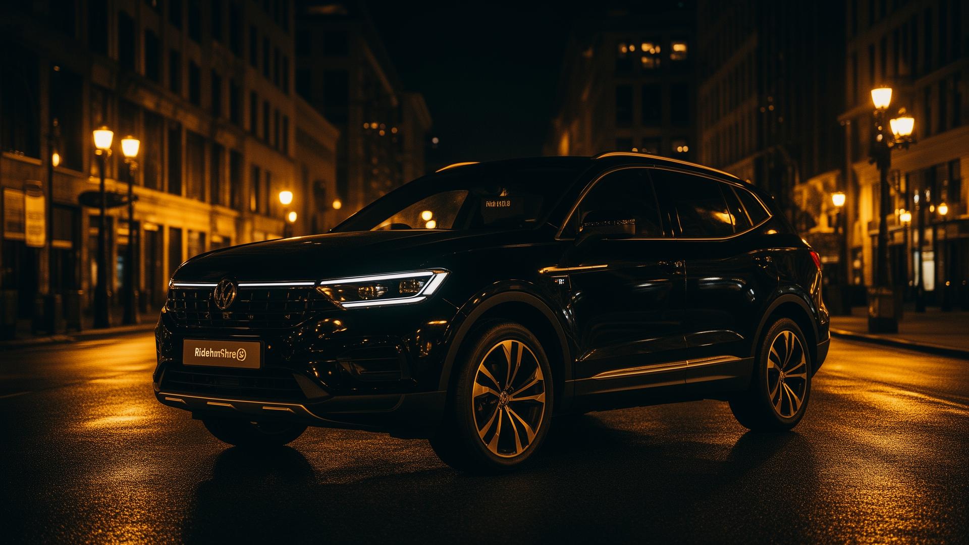 Premium rental vehicle ready for rideshare driving in Atlanta